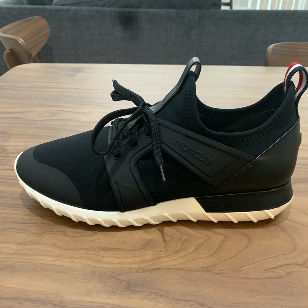 Moncler Emilien Black Sneakers Size 12 US
